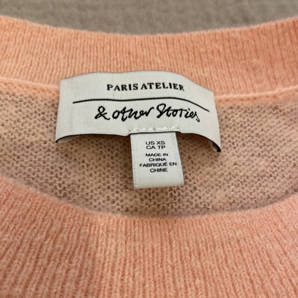 & Other Stories light pink sleevesless top . Size Xs. - Picture 6 of 7